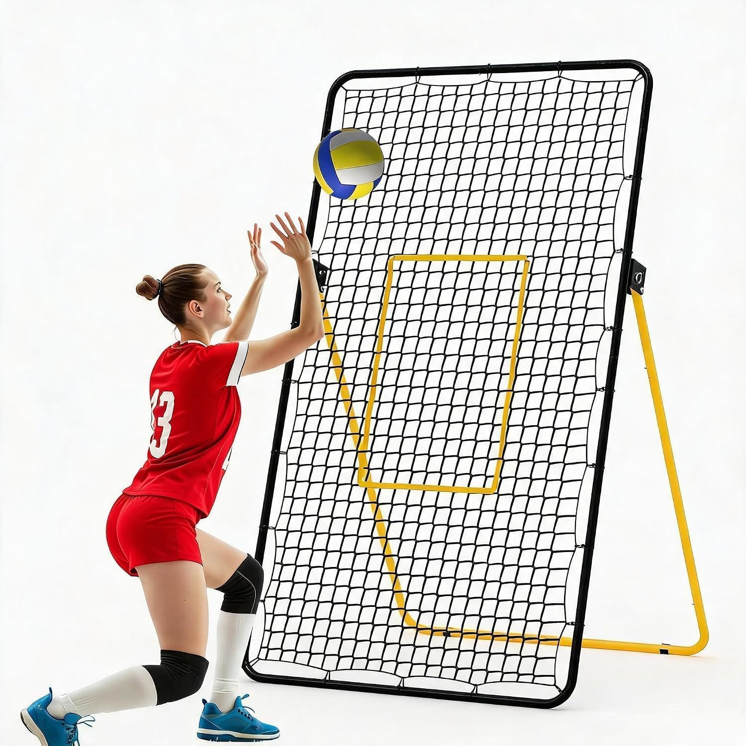 Sports Equipment Volleyball - Сетка для волейбола 7x4 фута, сверхпрочная,
