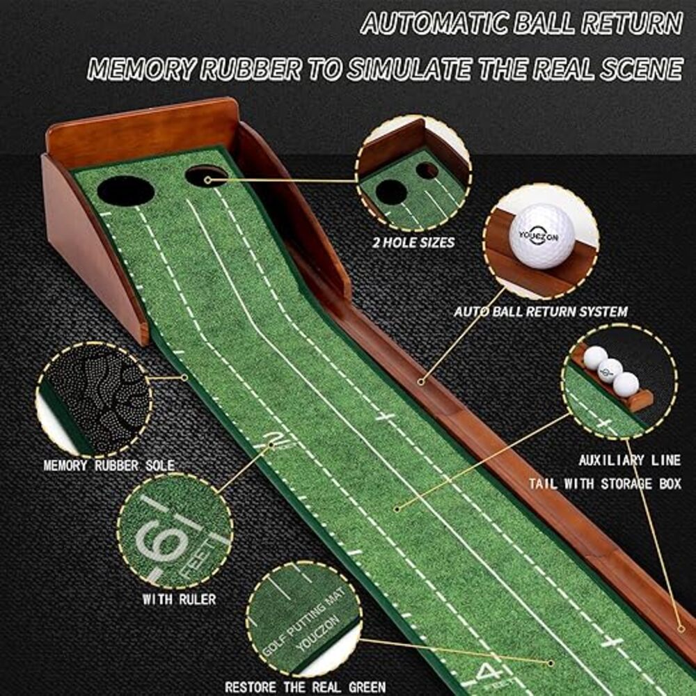 Съемный гольф-паттер для трени – обзор и цена Golf Putting Mat
